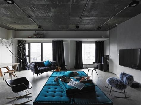 Minimal And Chic Taiwan Apartment With Turquoise Accents Digsdigs