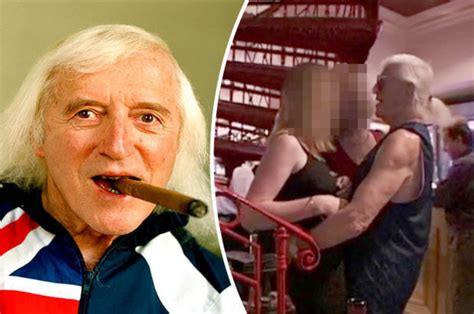 Jimmy Savile Seen Groping Teen On Camera During Louis Theroux Documentary Footage Daily Star