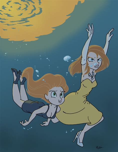 A Mother Daughter Bonding Experience By Underwatertoons On Deviantart