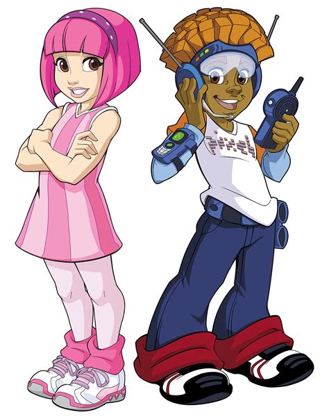 Image Nick Jr Lazytown Pixel And Stephanie Pinxelpng Lazytown