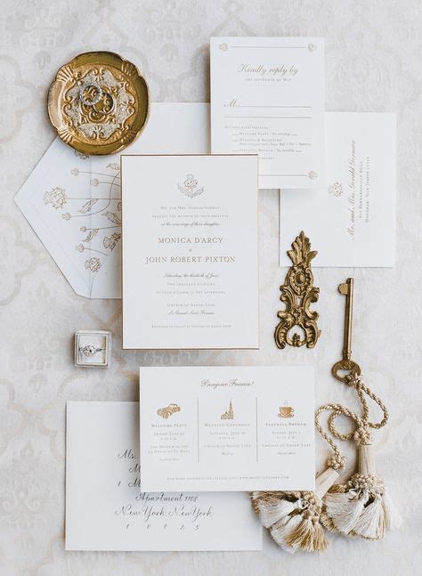 10 Elegant Wedding Invitation Card With Simple And