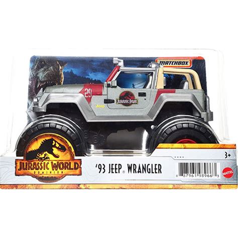 Mattel Matchbox Toy Vehicles Jurassic World Dominion 93 JEEP