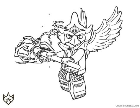 Lego Pokemon Coloring Pages Lego Chima Eagle Eris Coloring Pages My