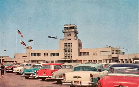 Vintage Los Angeles Lockheed Air Terminal By Yesterdays Paper On