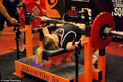 Jen Smith Powerlifter Can Lift Three Times Her Own Body Weight Daily