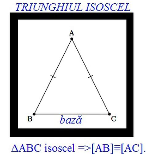 Aria triunghiului isoscel Ce este și cum se calculează IMPACT ro