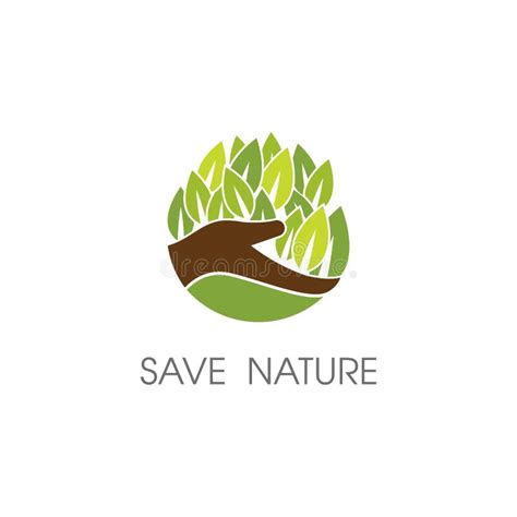 Save Nature Ecology Stock Vector Illustration Of Organic 216902394