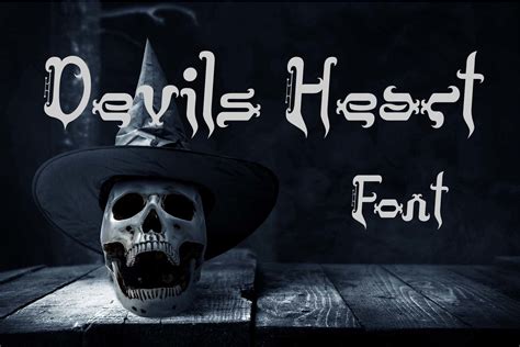 Devils Heart Font By Denestudios Creative Fabrica