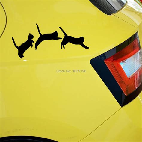 buy newest car styling funny cartoon lovely cat