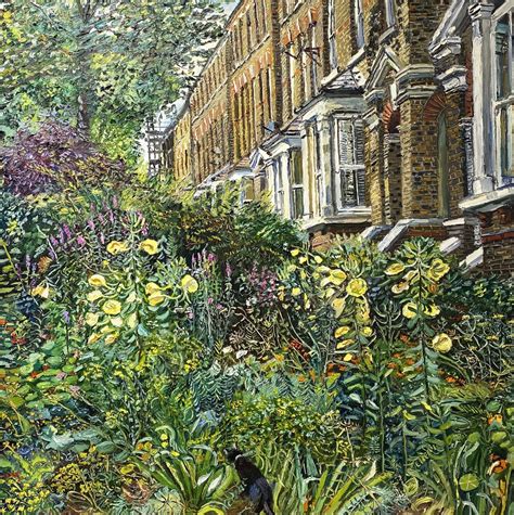 Melissa Scott Miller London Front Garden In Summer M1 Fine Art