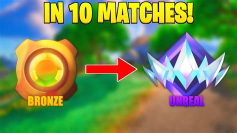 How To Rank Up Fast In Fortnite Ranked Reach Unreal Quickly Youtube