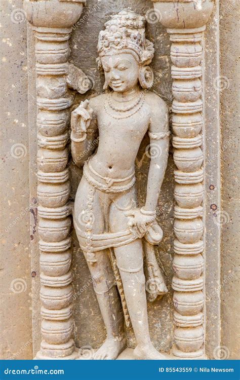 Carving Of An Apsara At Abhaneri Stock Image Image Of Asia Heritage