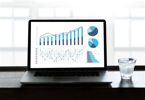Statistics Analysis Business Data Diagram Growth Increase Market Stock
