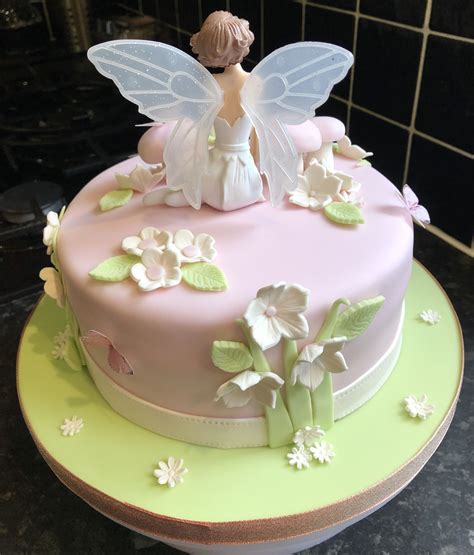 Fairy Birthday Cake Fairy House Cake Baby First Birthday Cake