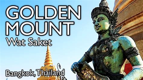 Velg blant mange lignende scener. Golden Mountain Temple - Bangkok, Thailand - YouTube