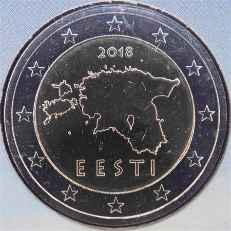 Estonia 2 Euro Coin 2018 - euro-coins.tv - The Online ...