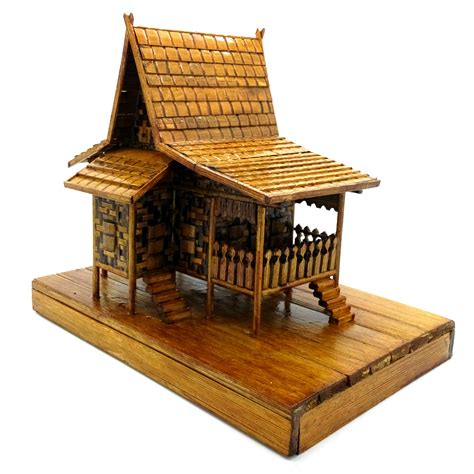 Cara Membuat Miniatur Rumah Dari Bambu Ruang Ilmu