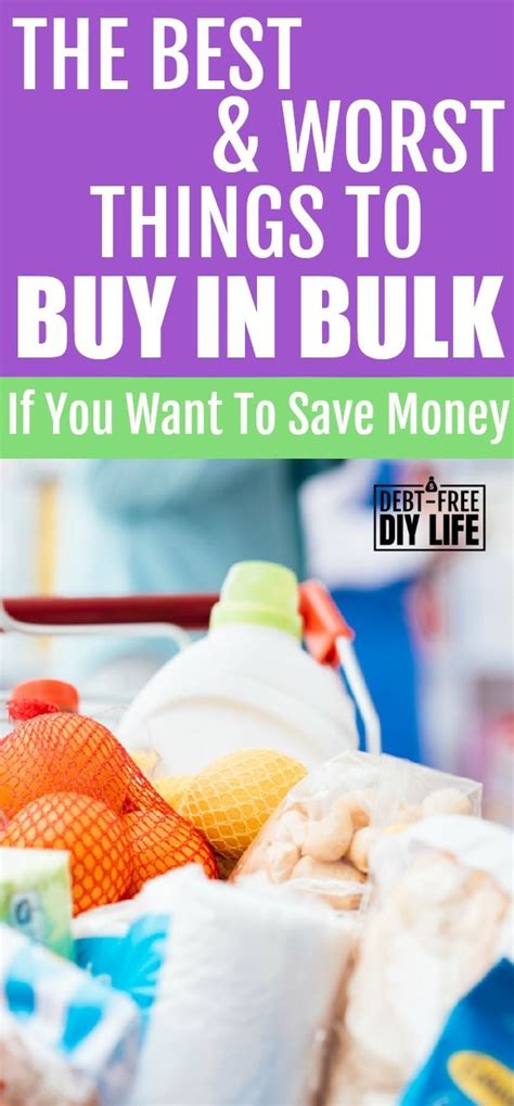 10 Things You Should Buy In Bulk And 10 Things You Shouldnt Saving
