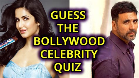 Guess The Bollywood Celebrity Quiz Easy Edition Youtube
