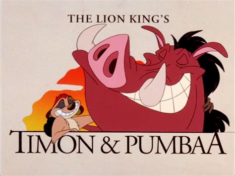 The Lion Kings Timon And Pumbaa Season 2 The Lion King Wiki Fandom