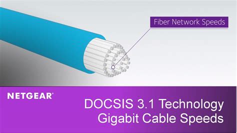 The advent of docsis 3.1 promises an efficient way of providing gigabit services over existing hybrid fiber/coax (hfc) plant while providing an upgrade path to services with even greater speeds. DOCSIS 3.1 Technology Explained | NETGEAR Gigabit Cable Internet - YouTube