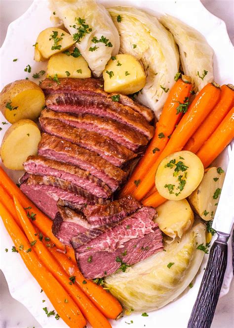 Submerge corned beef in cold water for 15 minutes. Classic Corned Beef and Cabbage Recipe | Daily News Gazette