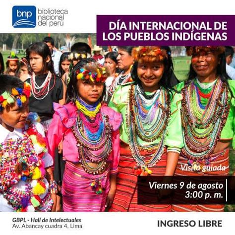 Día Internacional De Los Pueblos Indígenas Del Mundo 2021 “no Dejar A