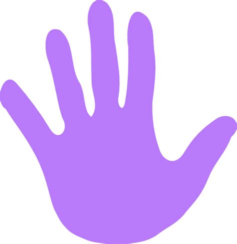 Handprint Clipart Hand Foot Handprint Hand Foot Transparent Free For
