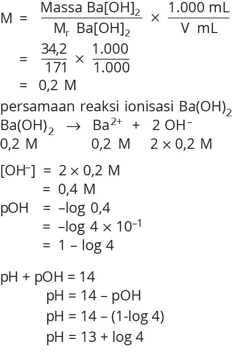 Latihan Soal Asam Basa Kimia Kelas Beinyu Com