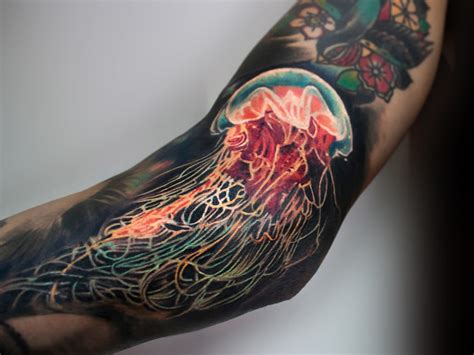 Top 9 Famous Jellyfish Tattoos With Images Styles At Life