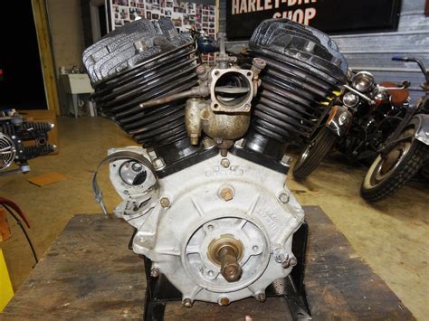 Harley Davidson 1940 Ul Flathead Motor Knucklehead Panhead Shovelhead