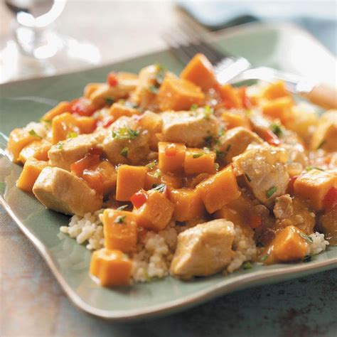 Chicken N Sweet Potato Stew Recipe Taste Of Home