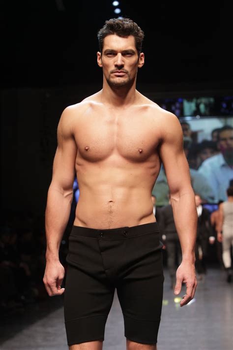 The Evolution Of The Ideal Male Body Type For Modeling David Gandy
