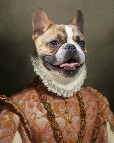 Custom Dog Portrait Royal Regal Pet Portrait Renaissance Etsy
