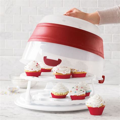 Collapsible Cupcake And Cake Carrier Sur La Table 2999 Cake