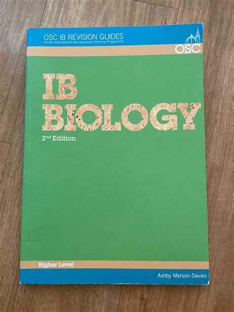 Ib Hl Biology Osc Revision Guide Hobbies And Toys Books And Magazines