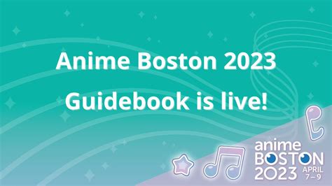 Anime Boston On Twitter The Animeboston2023 Schedule Is Now