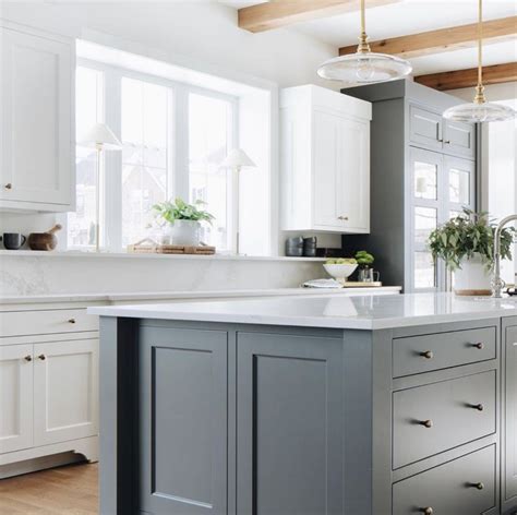 Bm Kendall Charcoal Grey Kitchen Designs Grey Kitchen Island