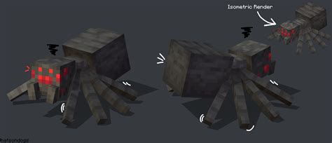 Alrighty I Redesigned The Spider For My Upcoming Texture Pack Minecraft