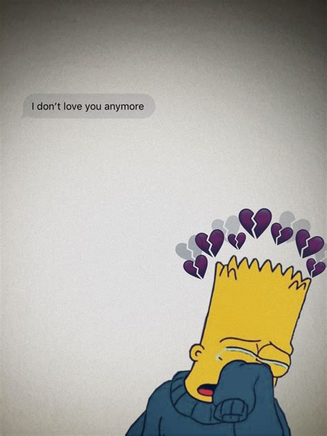 The Simpsons Aesthetic Wallpaper Sad