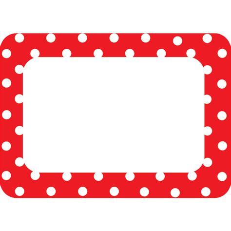 Red Polka Dot Border Clipart Clip Art Library