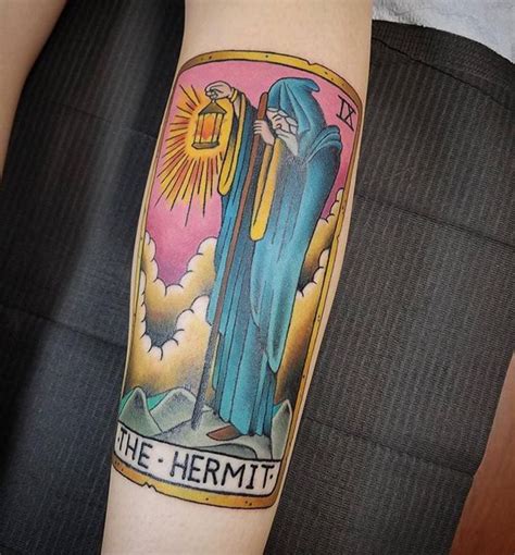 22 Tarot Card Tattoos That Are Mystical And Magical Card Tattoo Tarot