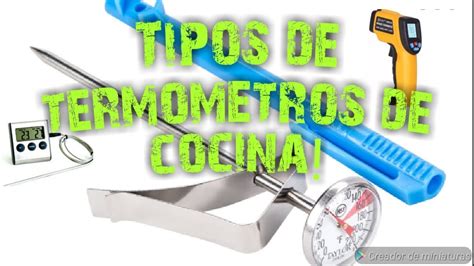 5 Termómetros de cocina más utilizados Tipos de termometros Abilser