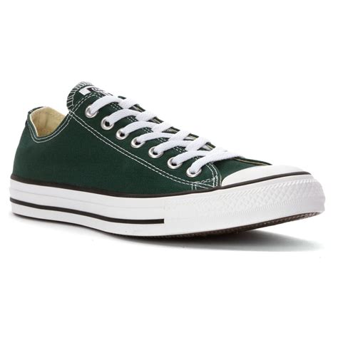 Converse Chuck Taylor Low Top Sneaker In Green For Men Lyst