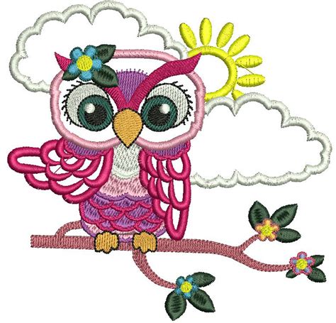 Owl Free Embroidery Design