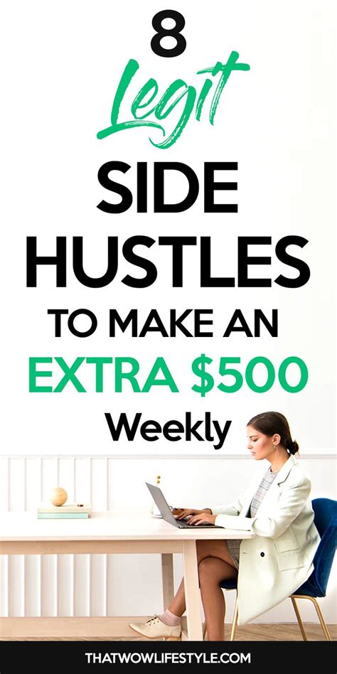 8 Legit Side Hustles You Can Start At Home Online Side Hustle Side
