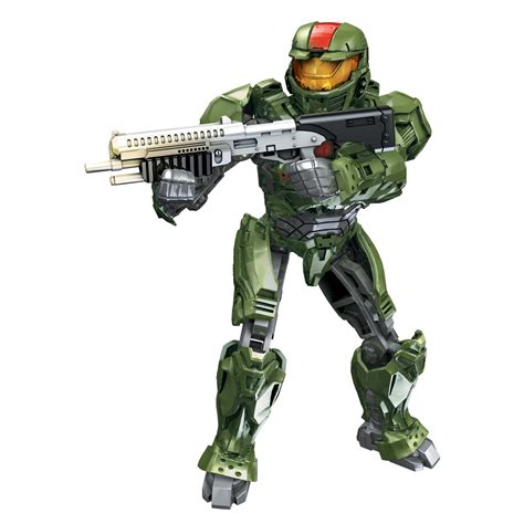 Mega Bloks Halo Green Spartan Red Team