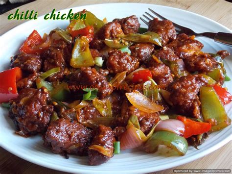 Today i cook the dry version of chilli chicken. Chilli chicken (dry) Indo-Chinese style