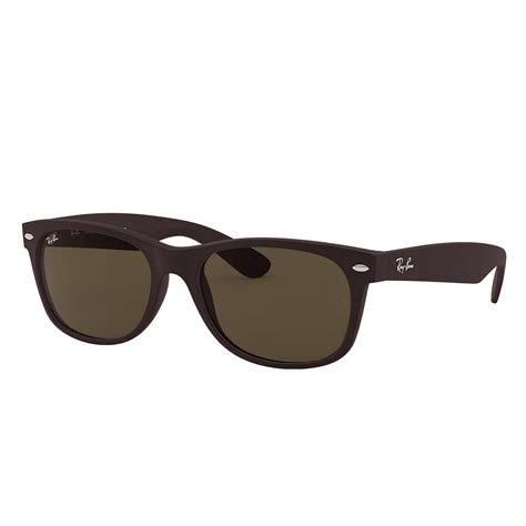 Ray Ban New Wayfrarer Sunglasses Tortoisebrown 0rb4165 71013 55