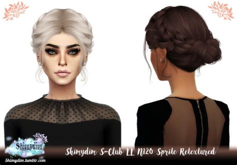 S Club Ll N120 Sprite Hair Retexture At Shimydim Sims Sims 4 Updates
